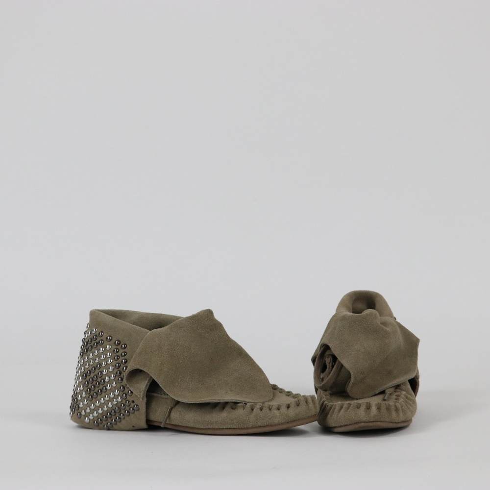 Steve Madden Suede Tan Shoes Sz 6